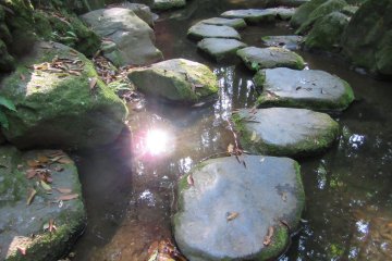 A rock bridge