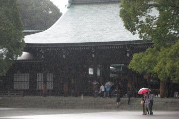 Slight rain...