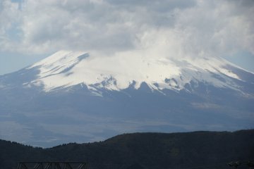 Fuji-san in the clouds