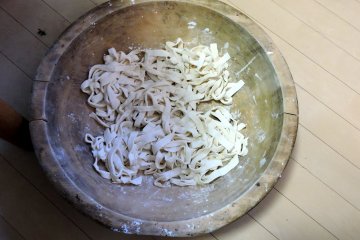 The noodles are ready