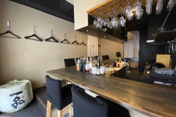 Inside the bar