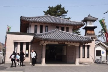 香川縣金刀比羅宮。御本宮。