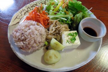 Vegan lunch.