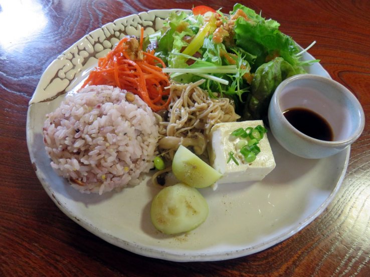 Vegan lunch.
