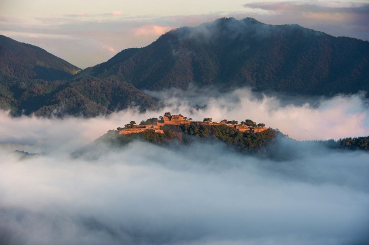 Takeda Castle – a real-life Castle in the Sky