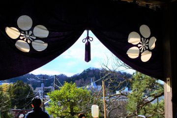 The view from the shrine