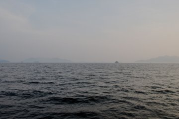 The seto inland sea offers some nice views of the islands located in the ocean.