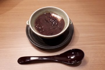 Anmitsu agar jelly desert