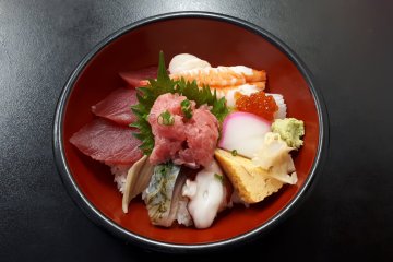 The kaisen-don I ordered