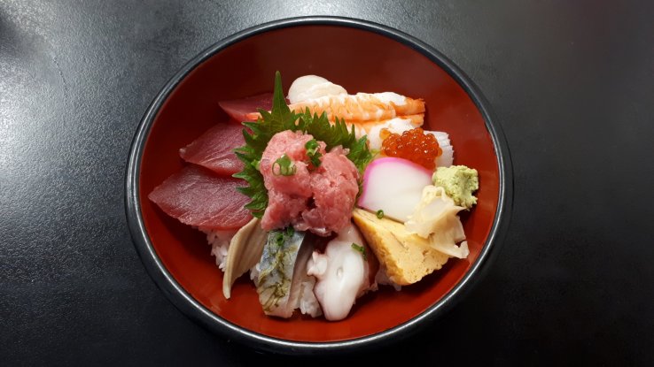 The kaisen-don I ordered