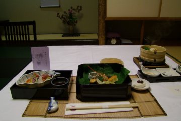 I enjoyed my meals in my room