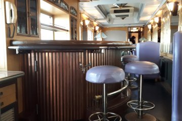 Lounge car interior