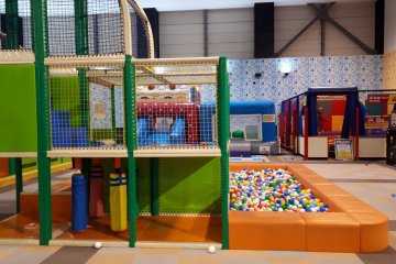 Jungle gym for the younger kids