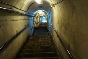 Stepping into the tunnels