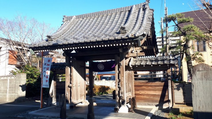 The sanmon entrance gate