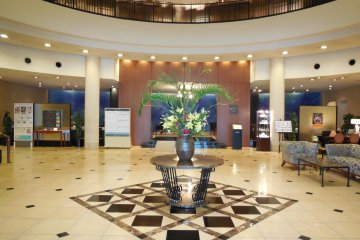 Hotel entrance hall