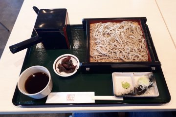 Excellent soba for lunch