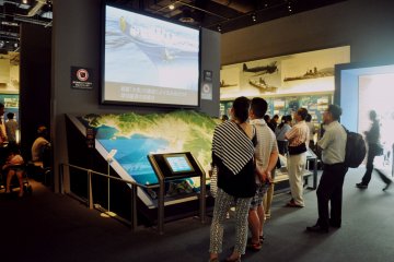 The museum also focuses on the rise of Kure as a major military port in Japan.