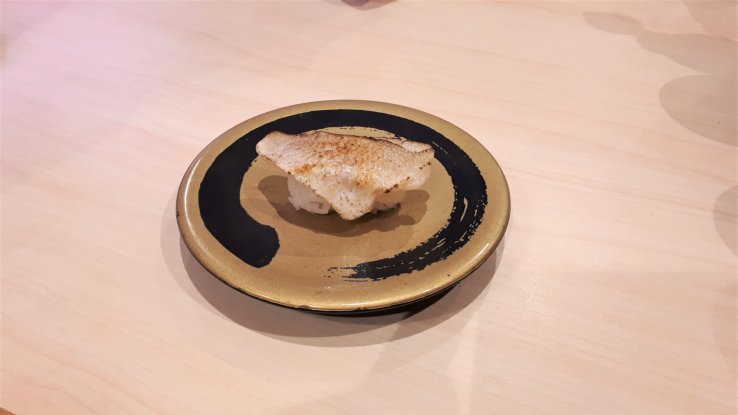 A plate of fugu puffer fish