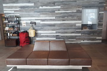 Part of the modern foyer decor