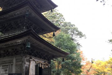 Three-storied pagoda