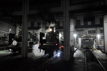 Kyoto Railway Museum: steam engines