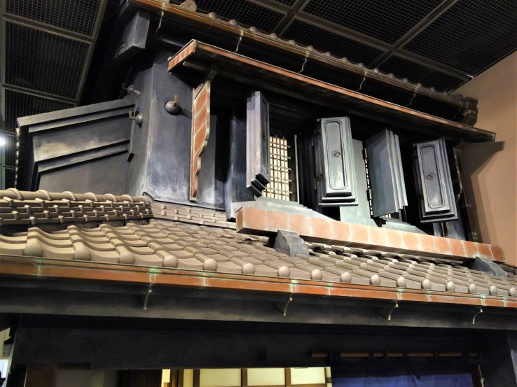 Detailed Edo-period building
