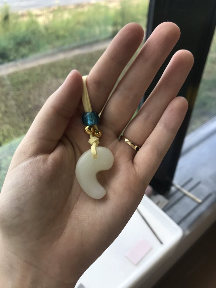 Magatama necklace