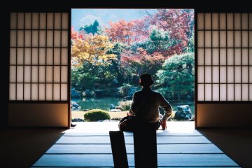 Silhouettes can work well as a contrast in a photo