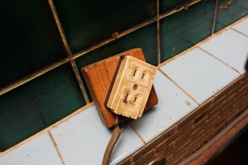 A power outlet from the good old days