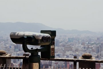 Par contre, avec le brouillard, la mer n'est pas visible