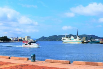 Boats in action