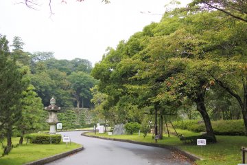 Genkyuen Garden scenery