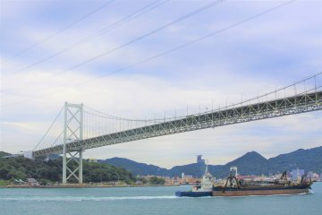 The great view of the Kanmon strait