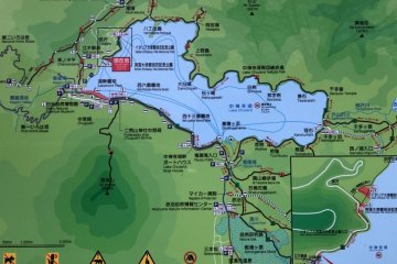 Voici l'emplacement choisi pour admirer le couche du soleil