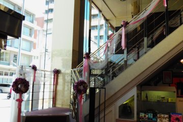 Wedding parties are held as well