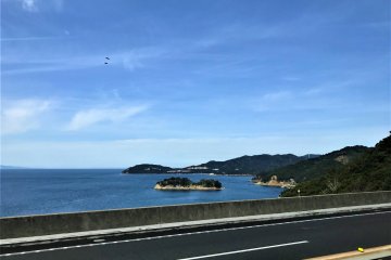 The bright lights of Osaka are only across the bay, but it feels a thousand miles away on the tranquil island of Awaji