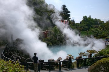 Beppu Jigoku hot springs, Oita