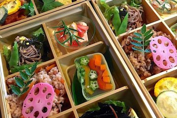 Colorful veggies are an aesthetically pleasing element