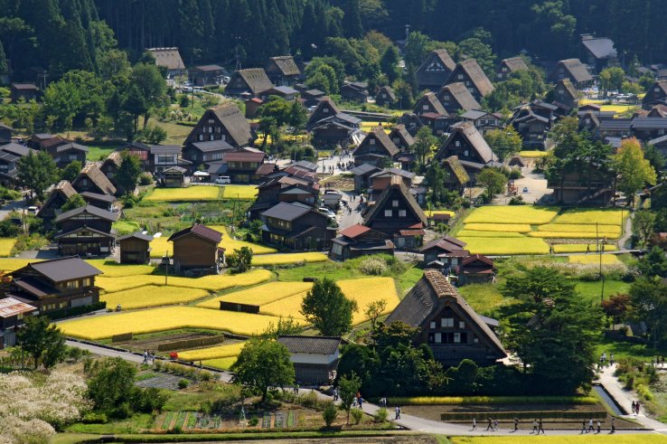 Shirakawa-go village, Gifu