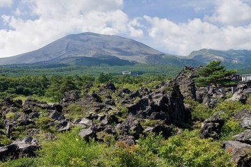 This volcanic park is home to some unusual rock forms