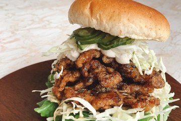 The soy teriyaki burger