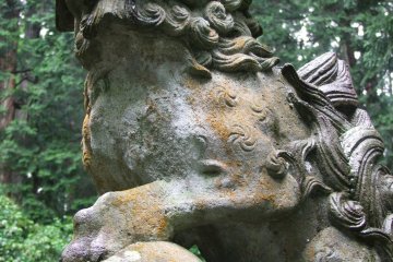 A mixture of both Buddhist and Shinto statues can be found here