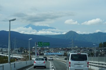 M. Fuji on the way to Hakone