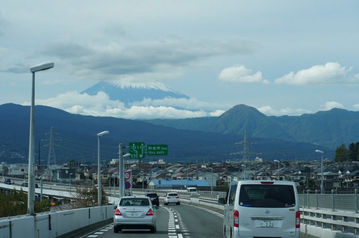 M. Fuji on the way to Hakone