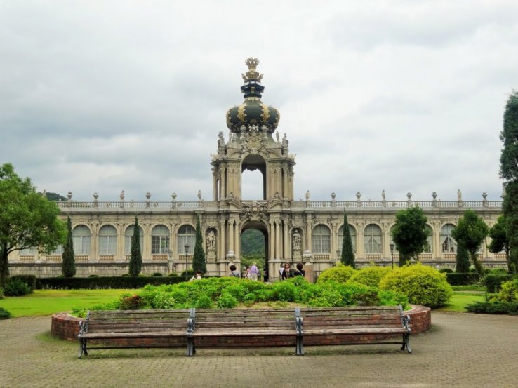 Arita is home to a replica of Germany's Zwinger Palace