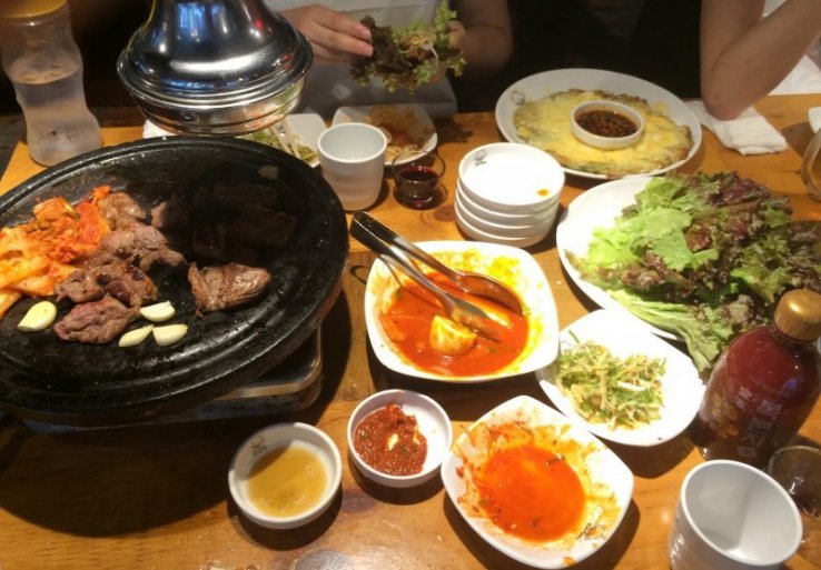 Korean Barbecue, K-Pop, and cosmetics abound in Shin-Okubo