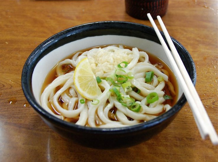 Sanuki udon noodles