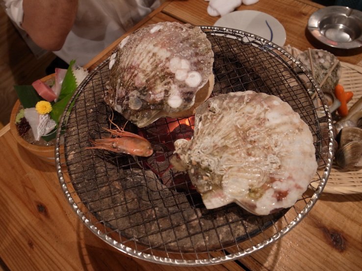 Kaizoku ryori, scallops