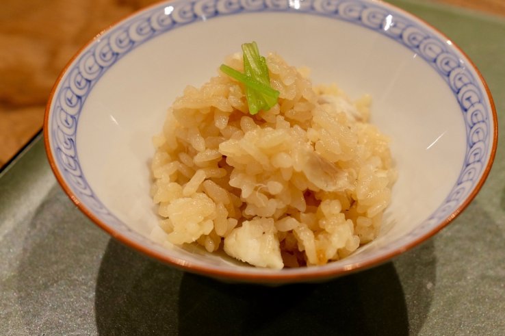 Tai meshi, sea bream on a bed of ri